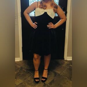 City Studio Classic Black Dress